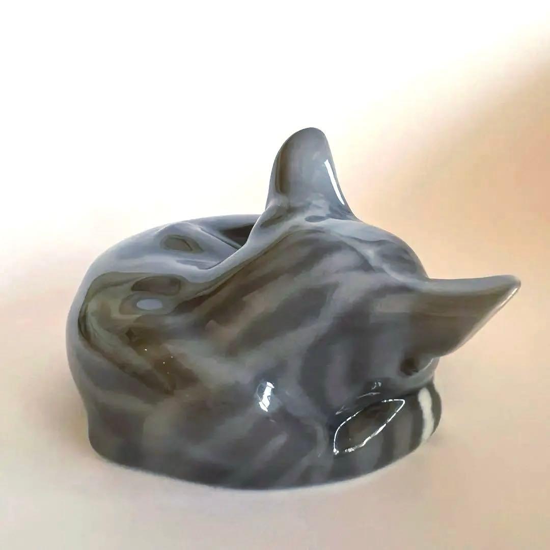 ロイヤルコペンハーゲン　眠り猫　フィギュリン