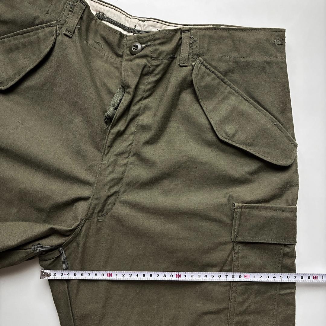 70s 美品 アメリカ軍実物 M65カーゴパンツ M-R(L~XL相当)M-65