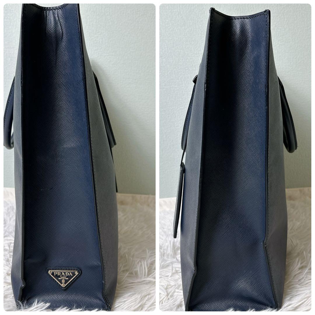 希少✨PRADA サフィアーノ VA1016 トートバッグ 2way ビジネス