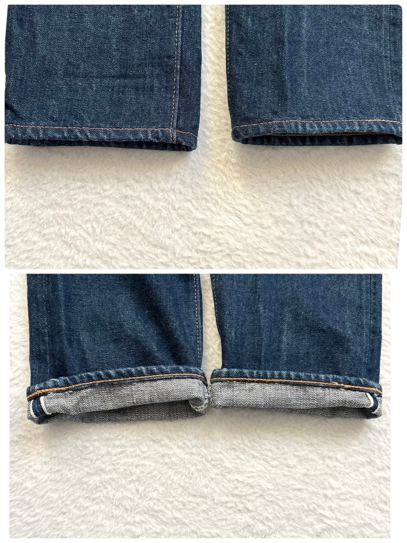 orSlow 107 デニム 日本製 セルビッチ 赤耳 ユニバーサルジップ