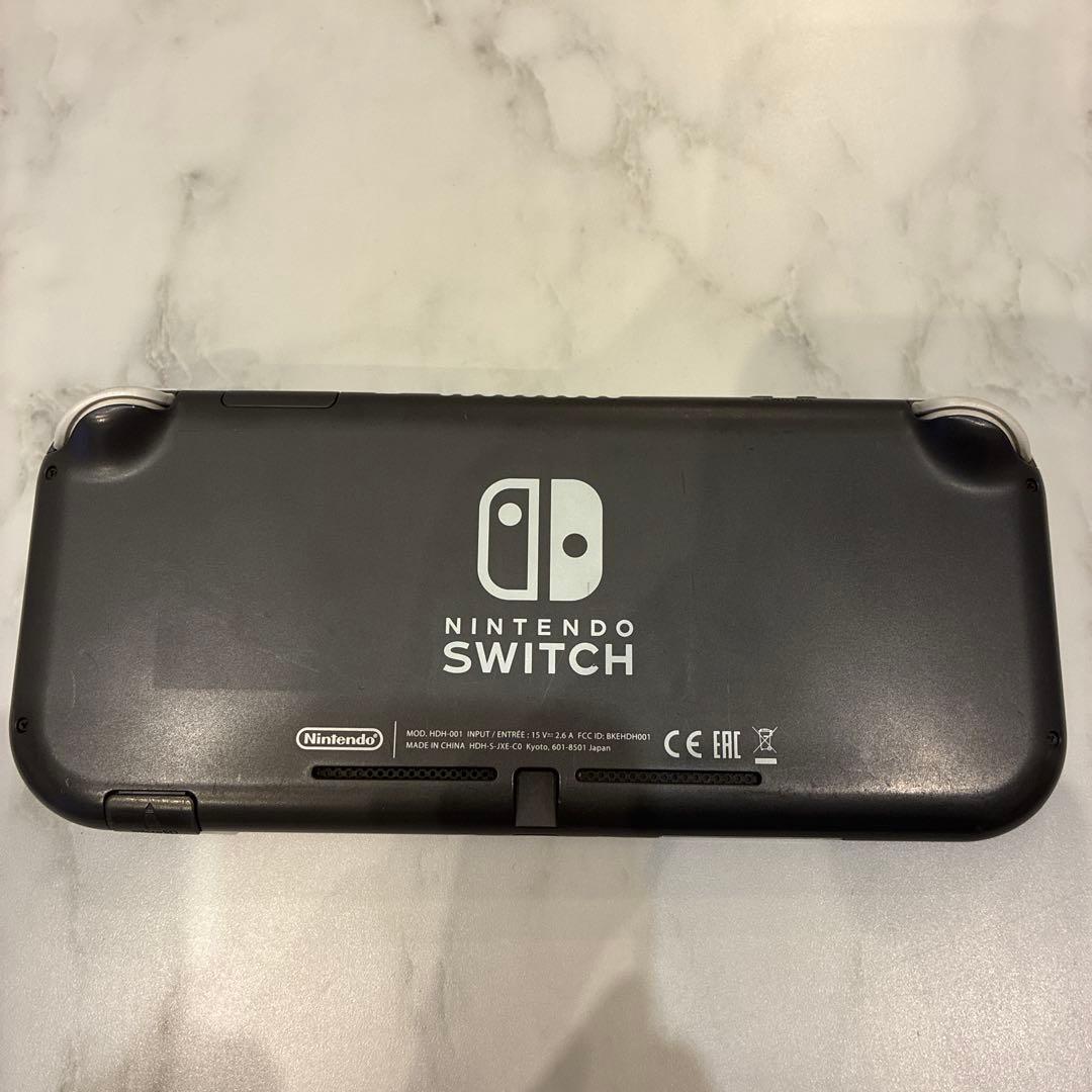 Nintendo Switch Lite グレー 充電器付　箱あり　2020年製