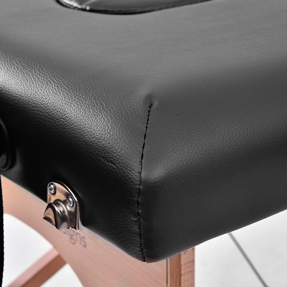 【プラスサイズ】マッサージベッド 折りたたみ コンパクト 超軽量 エステベッド