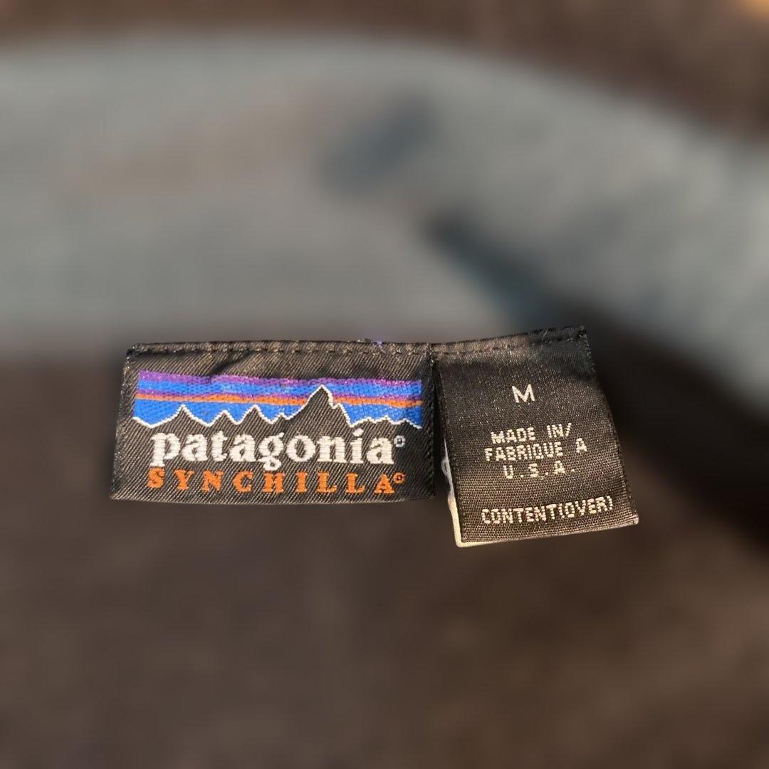 USA製 patagonia シンチラ フリースベスト ブラック