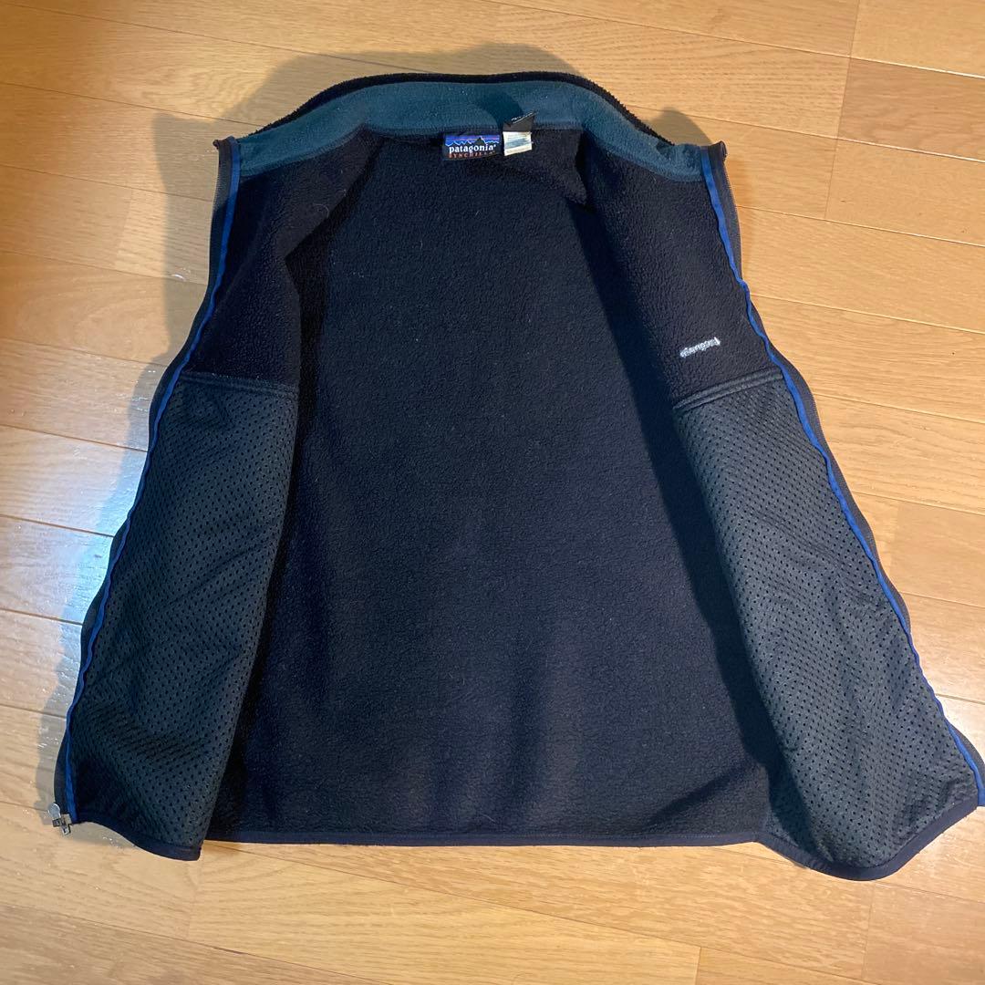 USA製 patagonia シンチラ フリースベスト ブラック