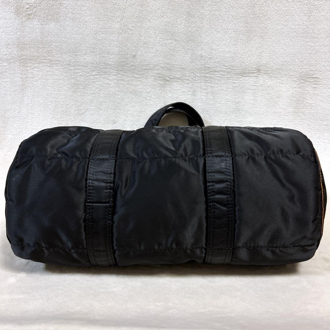 ✨美品✨PORTER ポーター タンカー ミニボストン ドラム ダッフル 黒