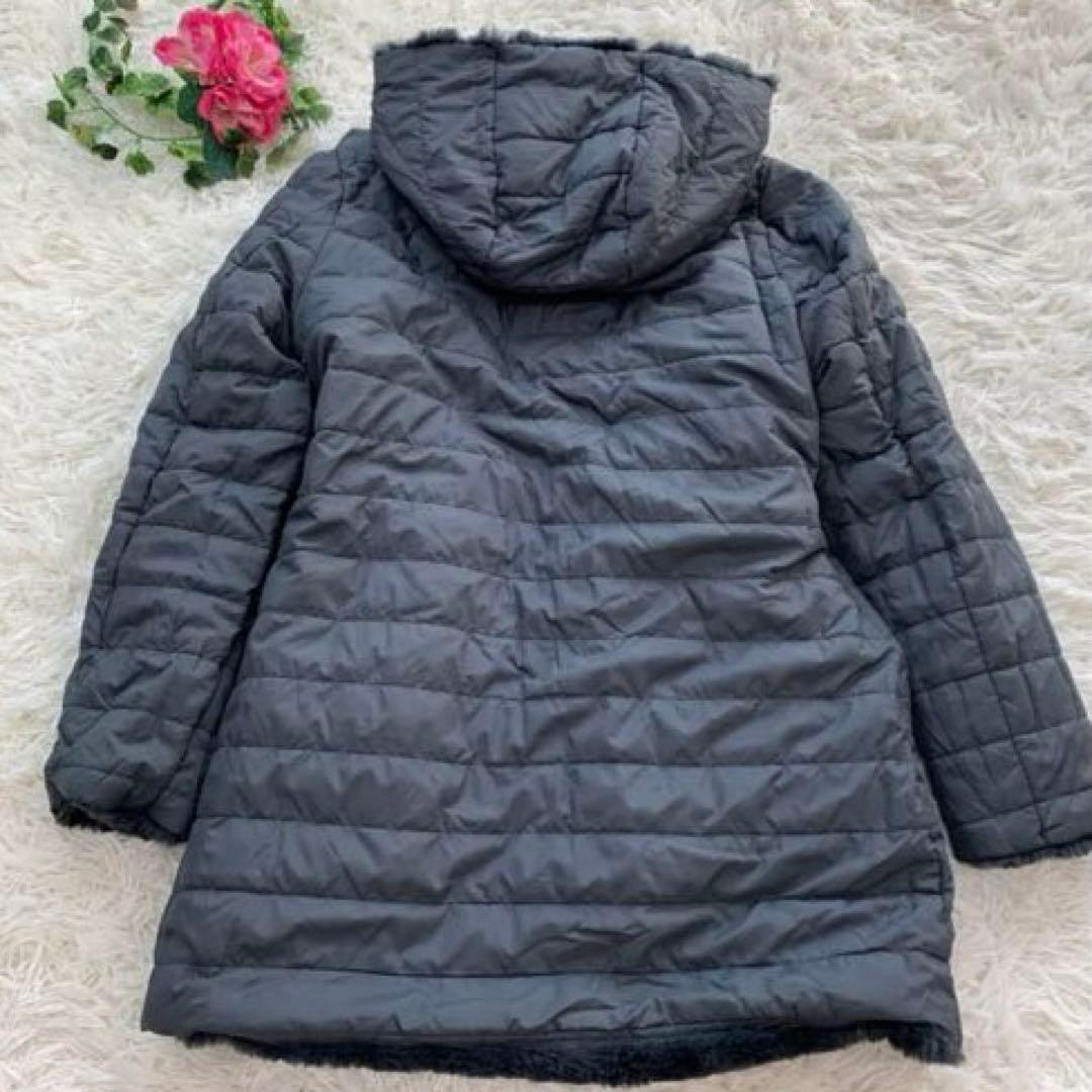 【XL】KATE LALTRAMODA ボアコート リバーシブル 大きいサイズ