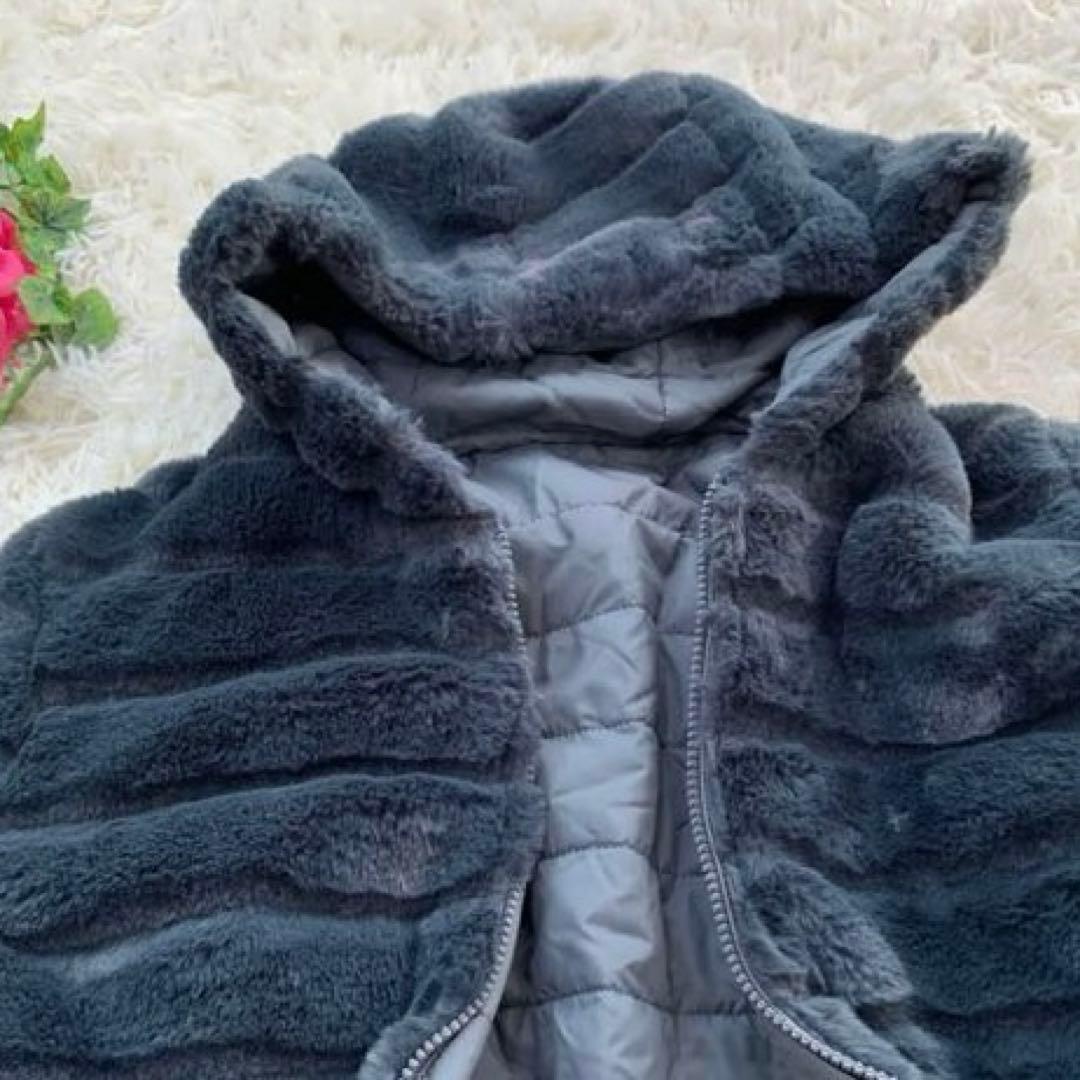 【XL】KATE LALTRAMODA ボアコート リバーシブル 大きいサイズ