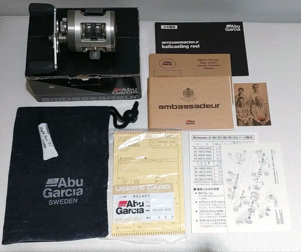 【期間限定SALE】アブ　ガルシア　アンバサダー　モラム SX3600C-MAG