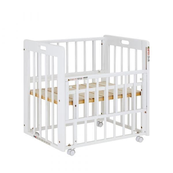 カトージ　ミニミニベビーベッドⅡ ホワイト　美品　新生児〜1歳