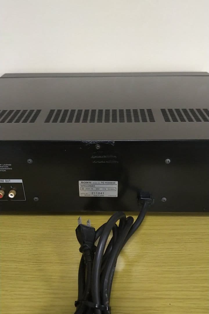 SONY カセットデッキ TC-K333ESX