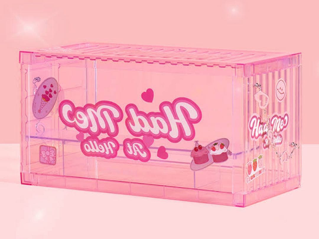 POP MART 公式 ピンクコンテナ レア