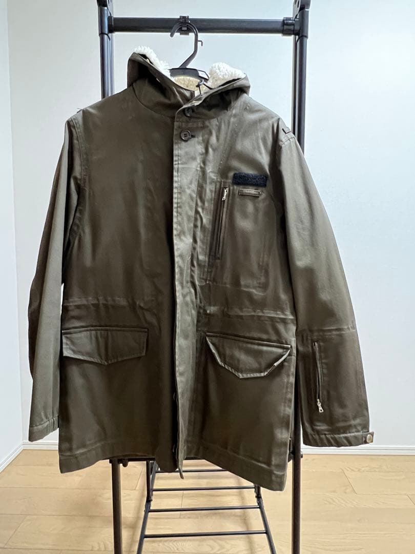 SOPHNET. モッズコート オリーブ　M