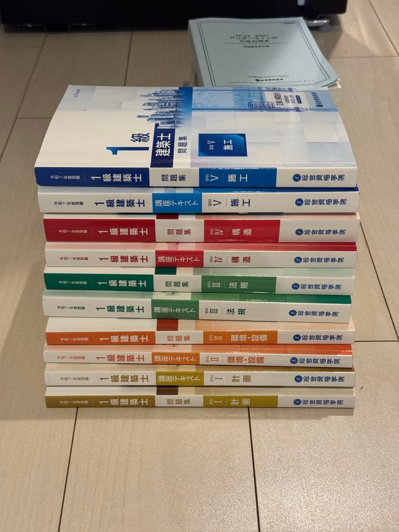 R7 1級建築士試験対策