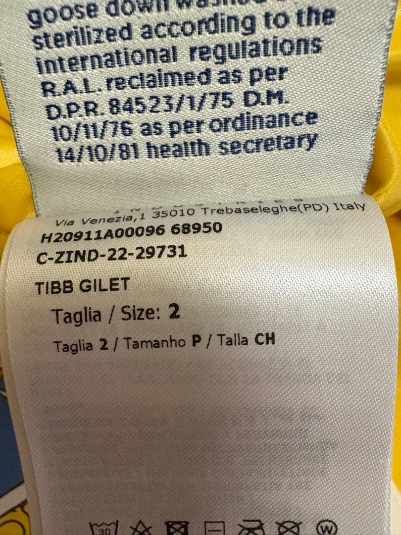 【ぱいんさん専用】モンクレール TIBB ダウンベスト メンズ サイズ2 イ