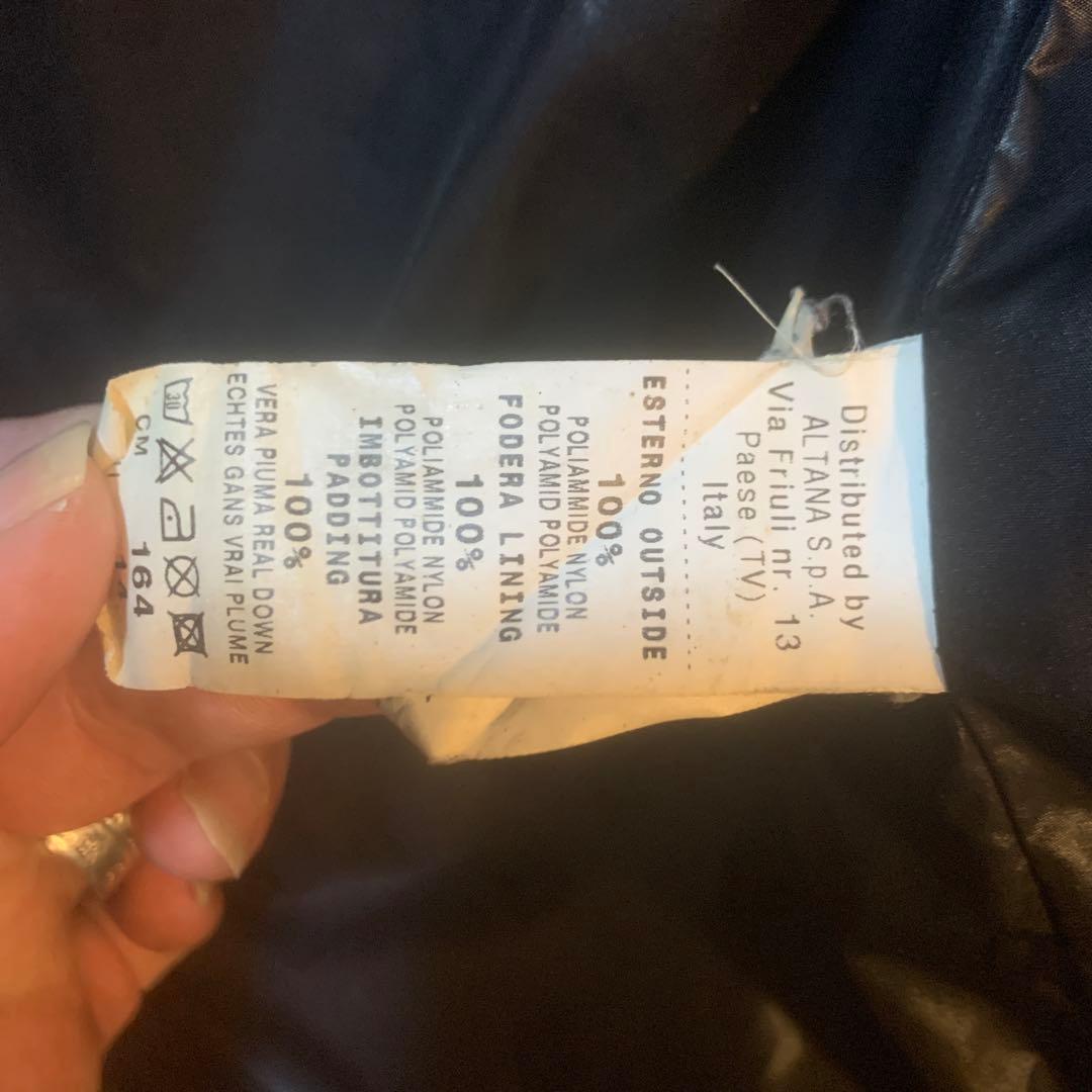 MONCLER パッチ付きダウンジャケット Mサイズ