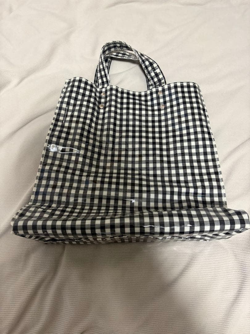 TEMBEA ギンガムチェックエコバッグ