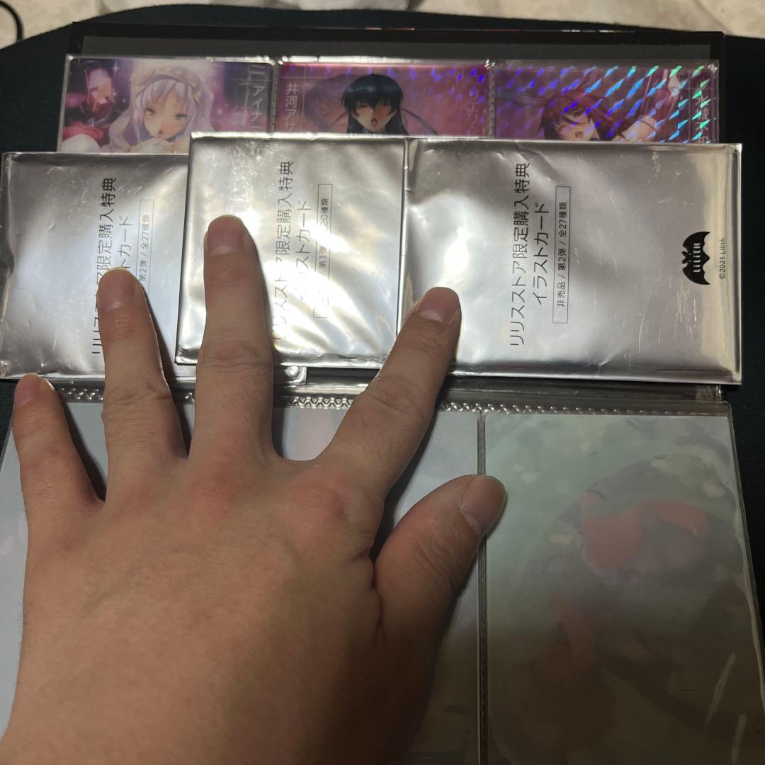 L*C様 対魔忍　イラストカード第１弾～第２弾フルコンプセット