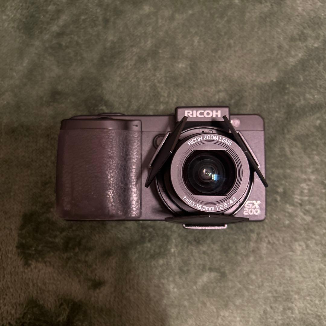 RICOH GX200 （ワイドレンズ DW-6 別売アダプタHA-2付き）