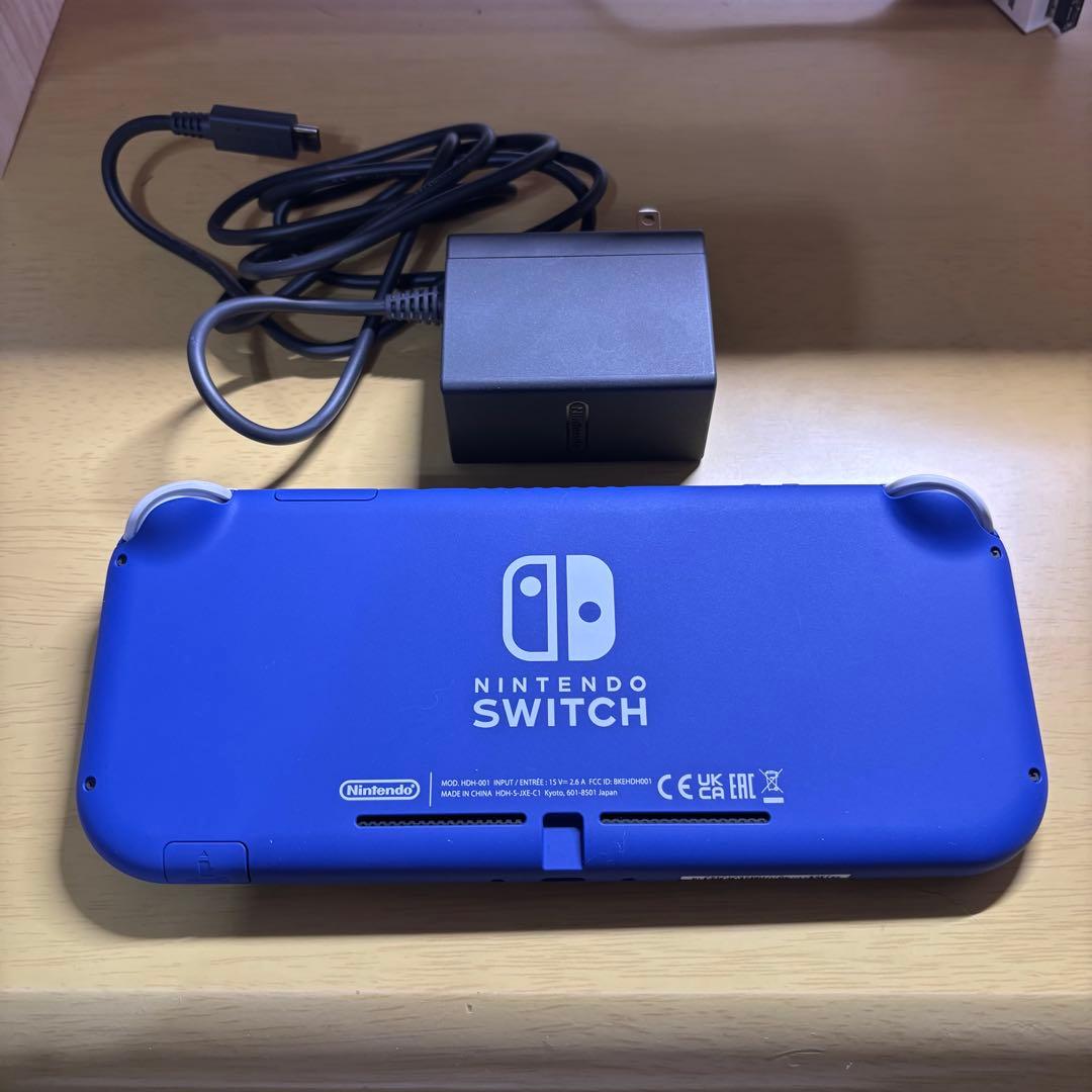 Nintendo Switch Lite 青色 本体　使用期間数日