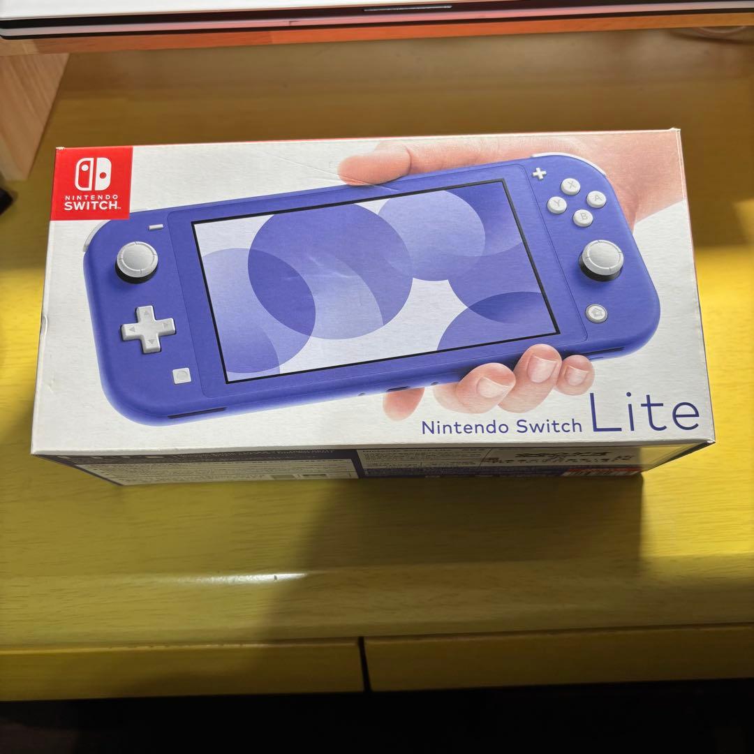 Nintendo Switch Lite 青色 本体　使用期間数日