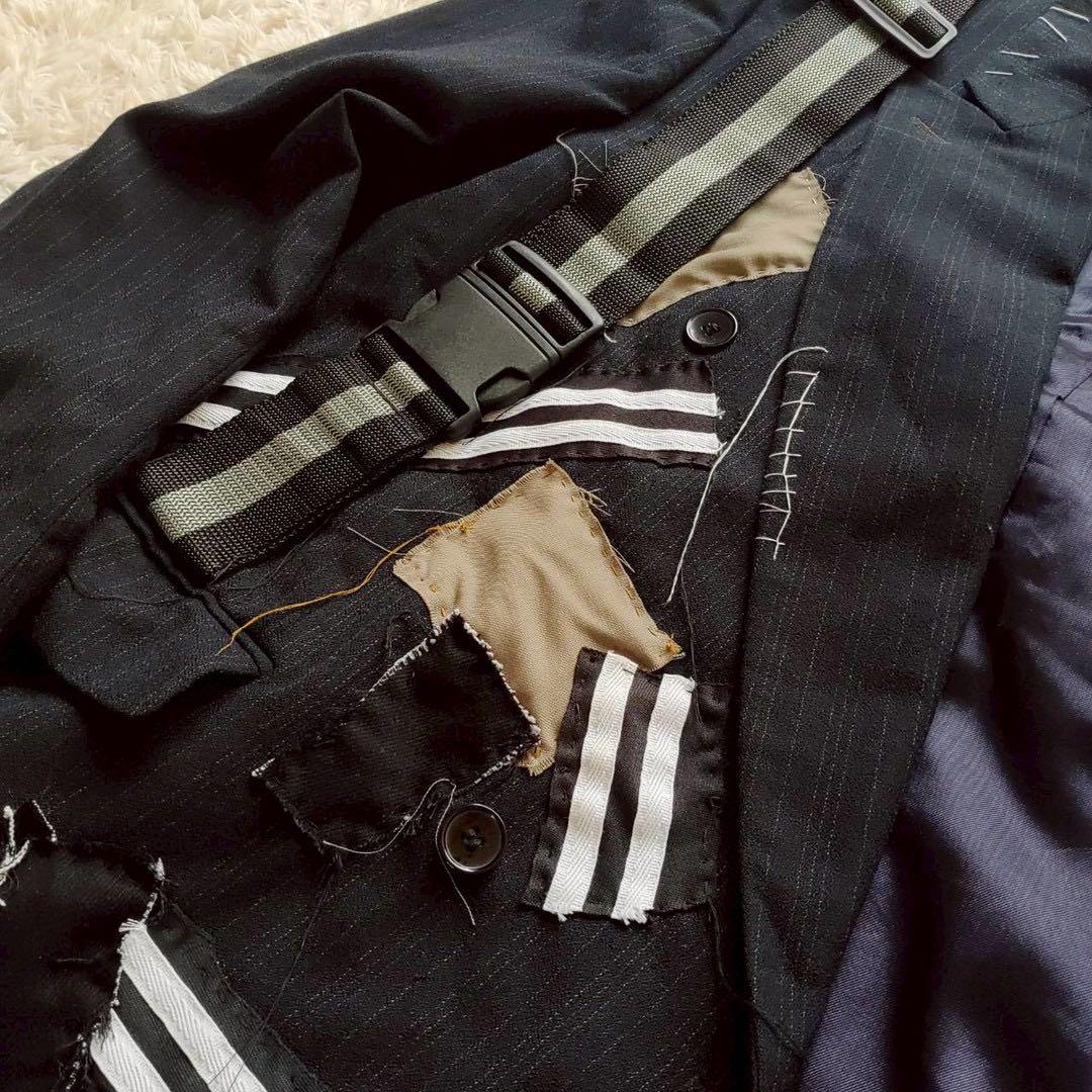 マルチギミック 変形 リメイク パラシュートジャケット テーラードジャケット