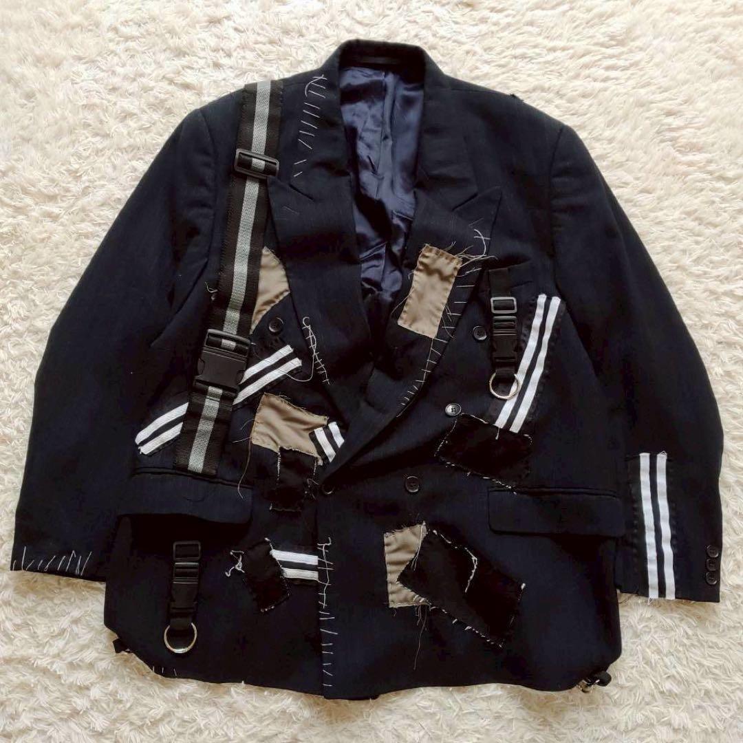 マルチギミック 変形 リメイク パラシュートジャケット テーラードジャケット