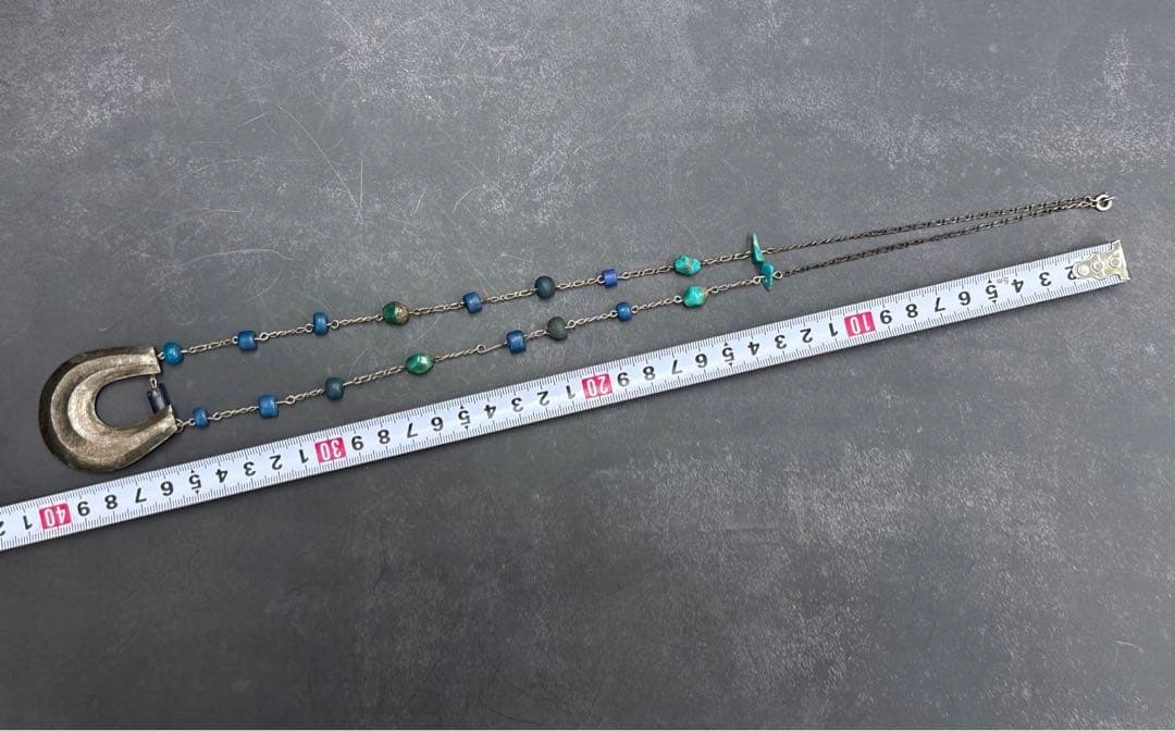 【⭐️珍品❣️早い者勝ち⭐️】珊子作　ヴィンテージ　シルバーネックレス　刻印入り