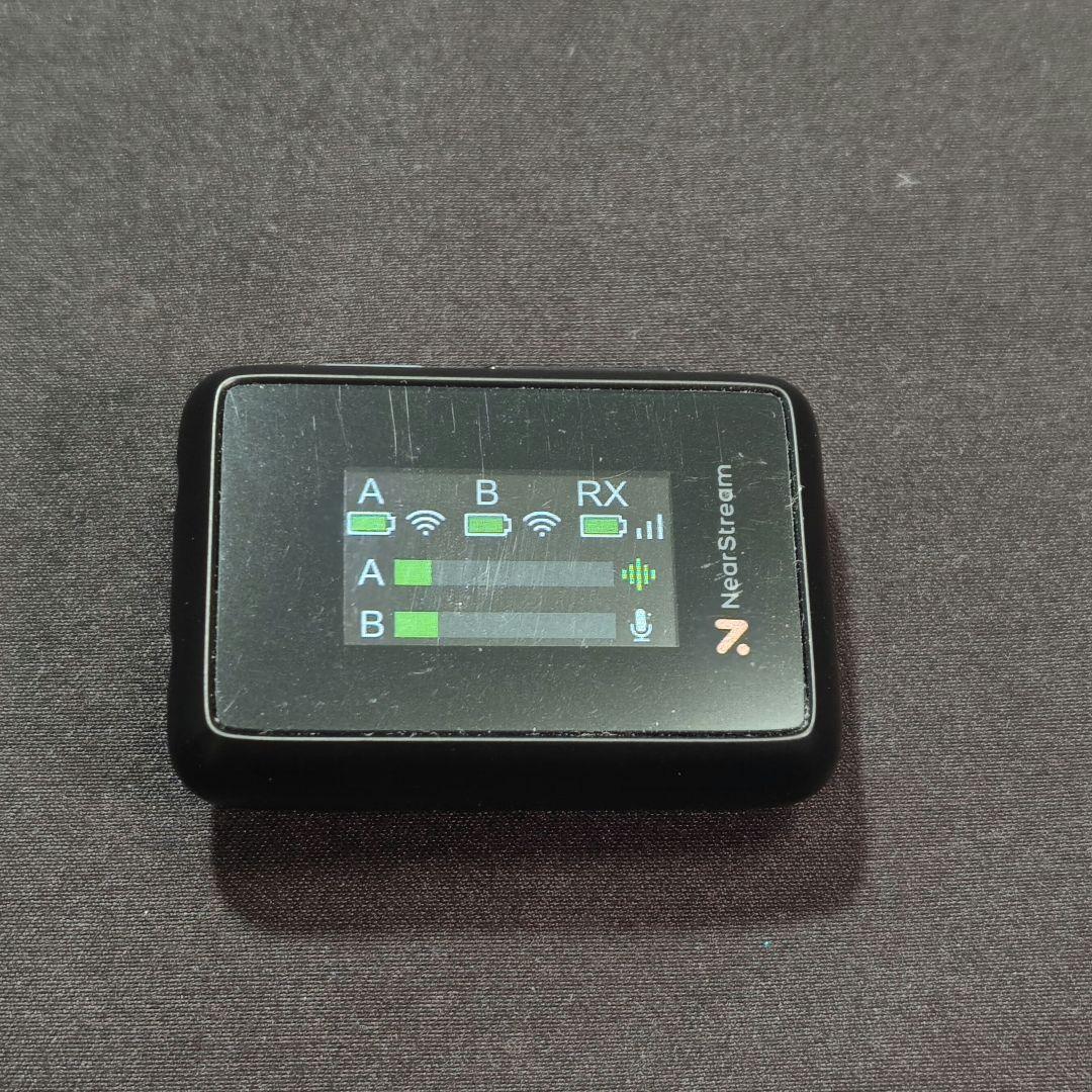 【美品】ワイヤレスマイク ピンマイク NearStream