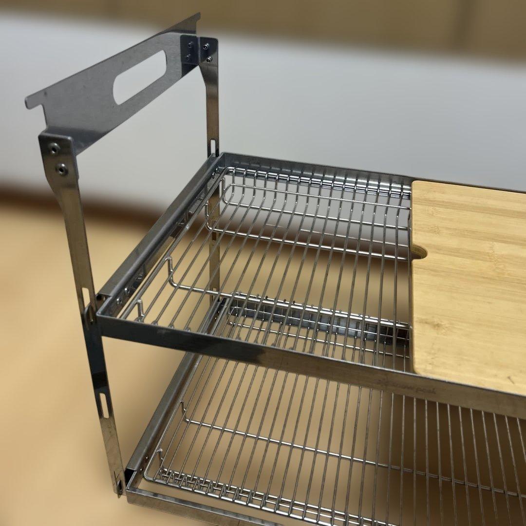  peak メッシュトレー 浅型 ２枚＋IGTハンギングラックフレーム