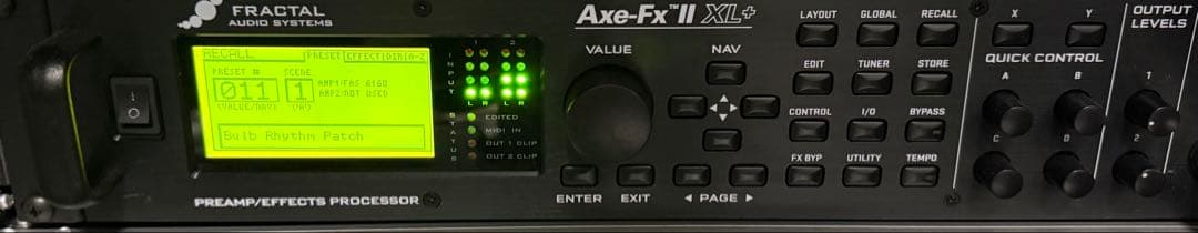 ギター Fractal Audio Axe-Fx II XL+