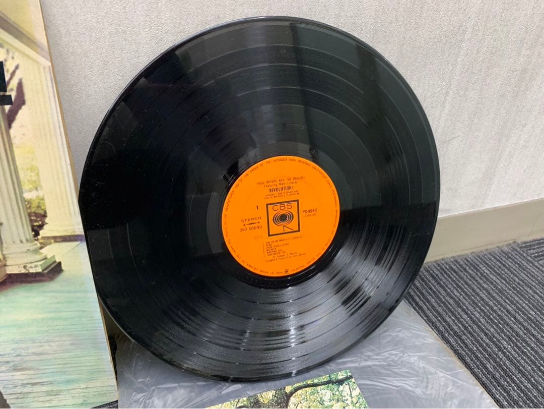 LP ポール・リヴィアーとレイダース 革命 帯,付録付 CBS YS-953-C
