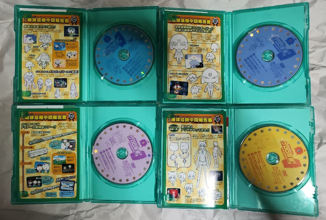 中古　ケロロ軍曹3rd,4thシーズンセット　視聴確認済み