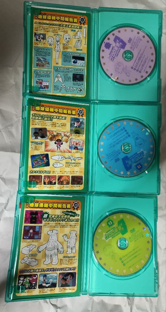 中古　ケロロ軍曹3rd,4thシーズンセット　視聴確認済み