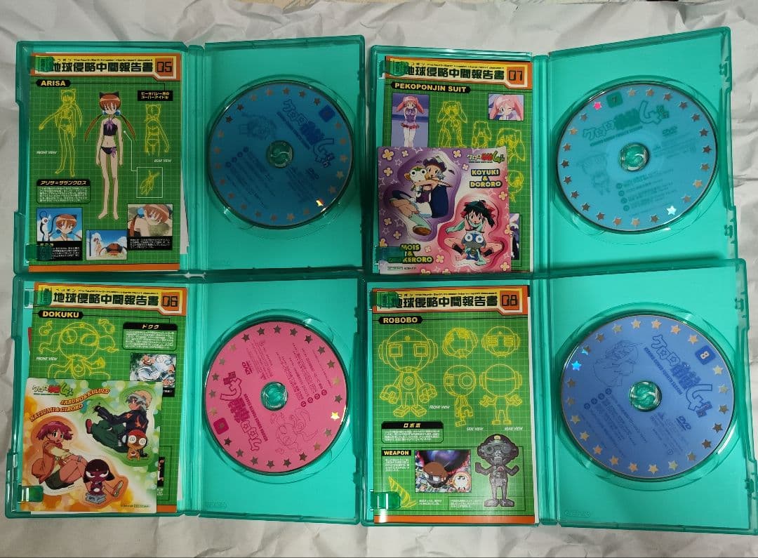 中古　ケロロ軍曹3rd,4thシーズンセット　視聴確認済み