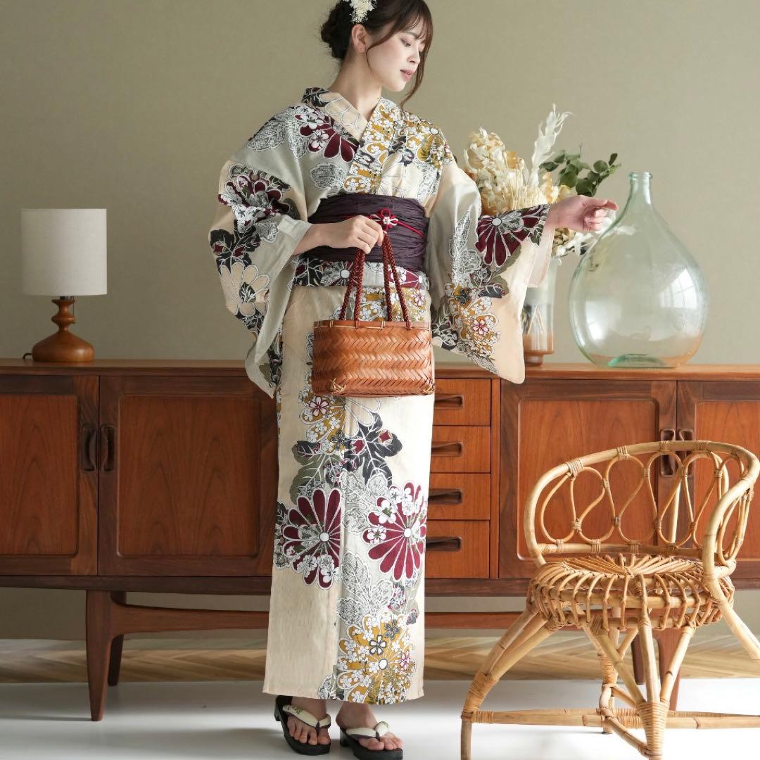 浴衣 浴衣3点セット（浴衣/帯/下駄）