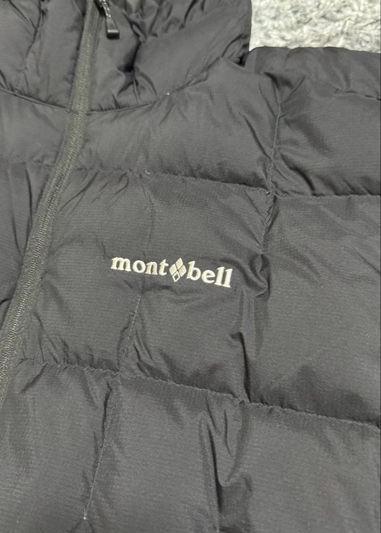 【美品】montbell ネージュダウンパーカー　ブラック　ダウンジャケット