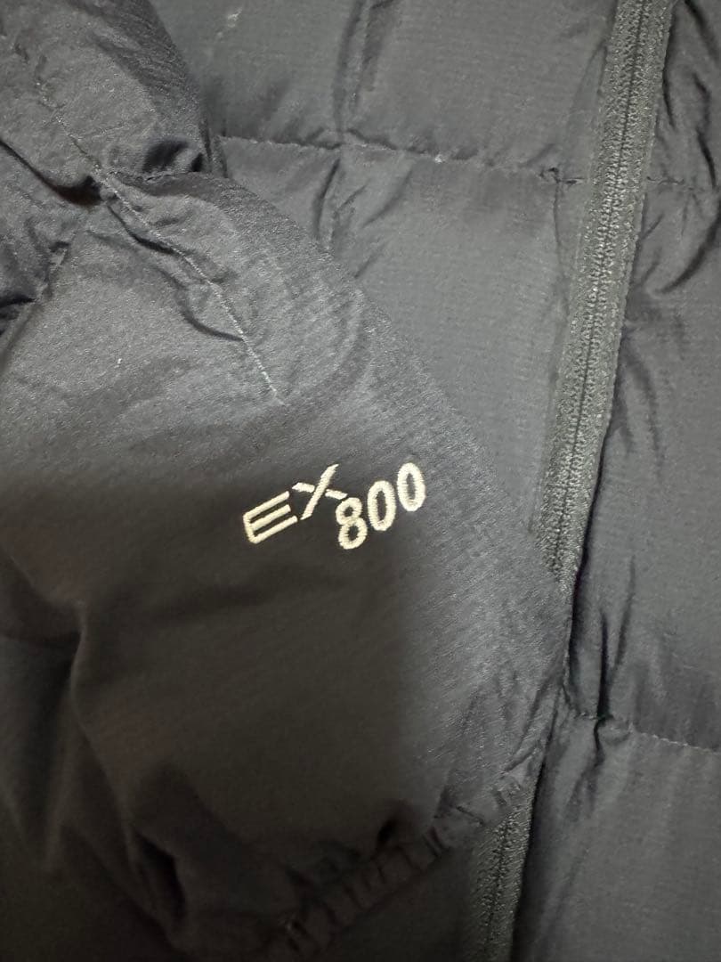 【美品】montbell ネージュダウンパーカー　ブラック　ダウンジャケット