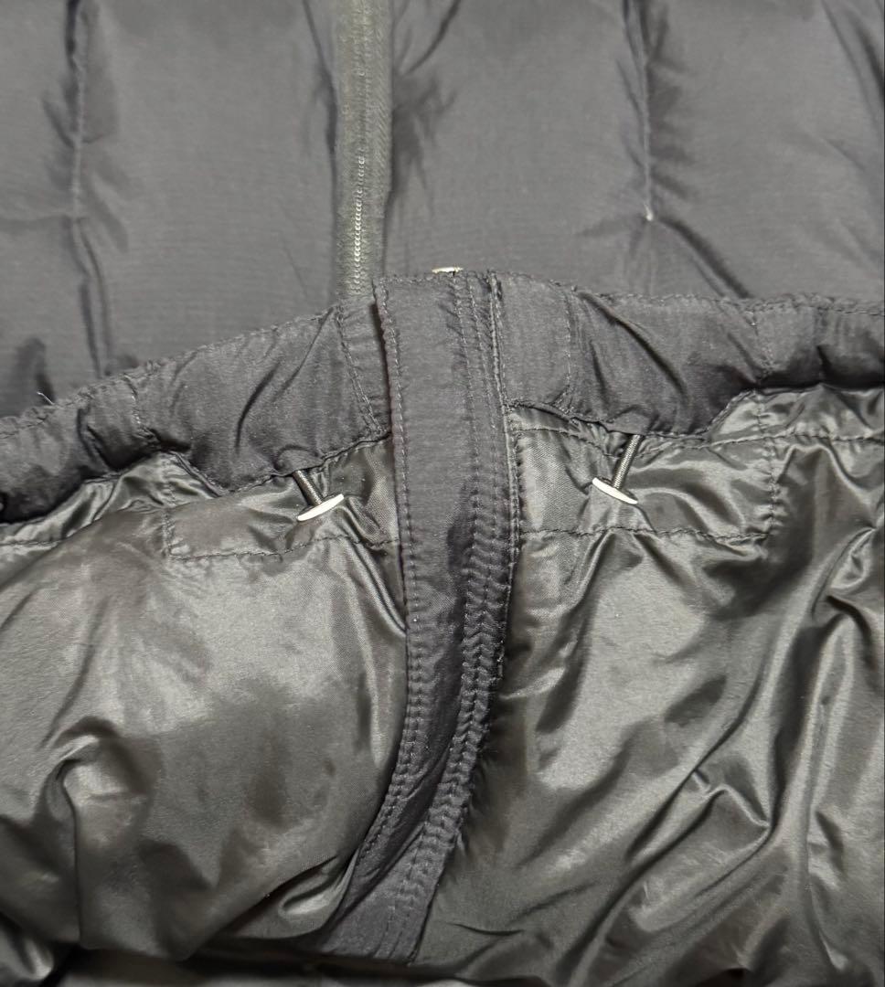 【美品】montbell ネージュダウンパーカー　ブラック　ダウンジャケット