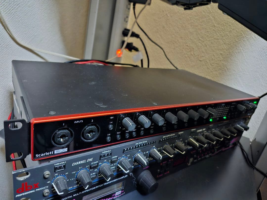 Scarlett 18i20 USBオーディオインターフェース(gen3)中古