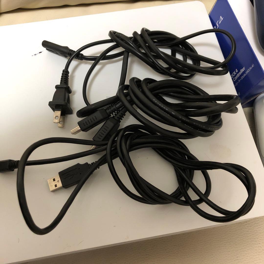 PS4 本体 ホワイト500GB CUH-2100A 新品コントローラー&おまけ