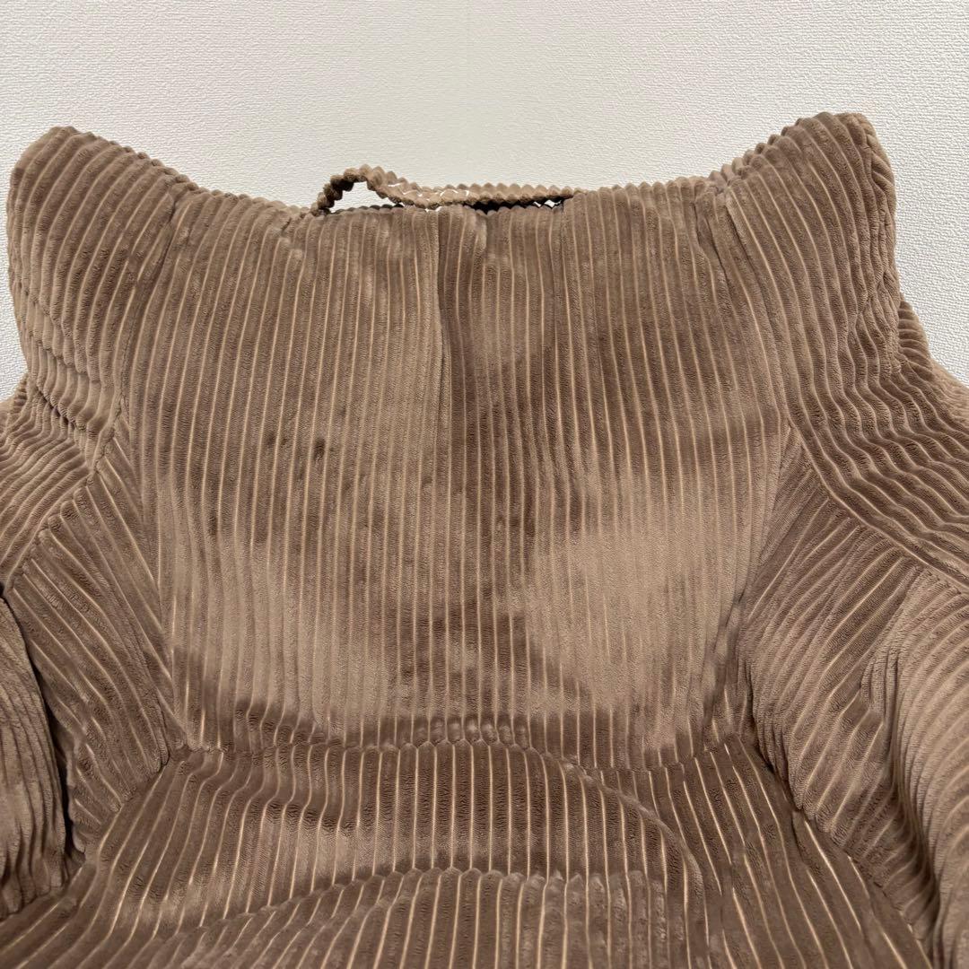 LOOSY HUGME 1人掛けビーズソファ ブラウン