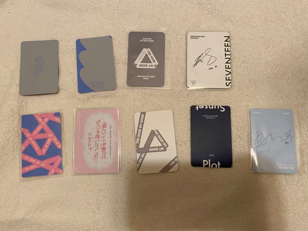 SEVENTEENまとめ売り セブチ セブンティーン ジョシュア直筆サイン