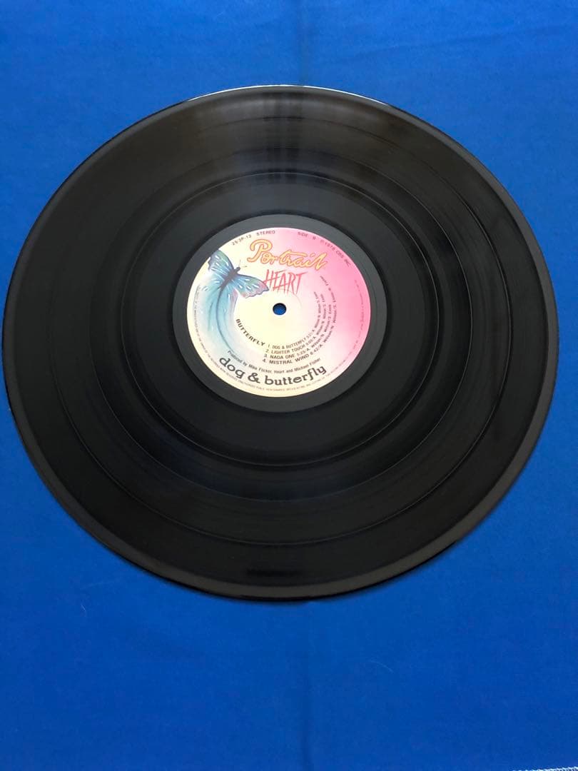 LPレコード♢ハート♢ドッグ＆バタフライ♢1978年♢帯付♢うg4874w42