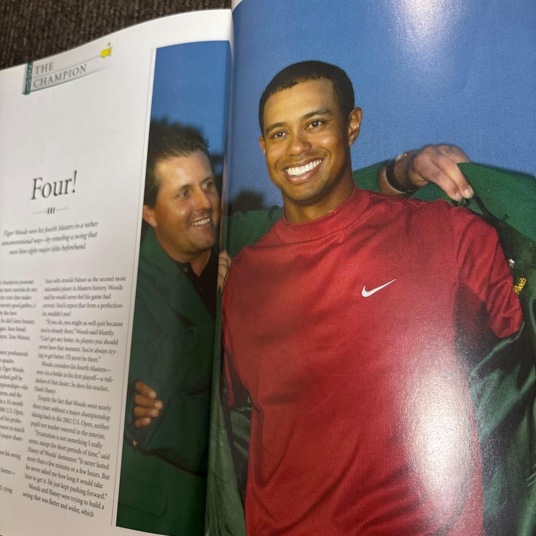 歴史に残るThe Masters 2005年写真集+TBSの全ホール解説付き