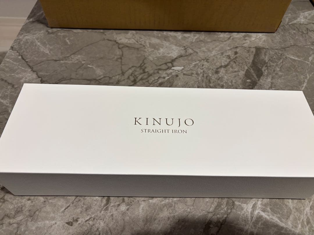 未使用新品 KINUJO ストレートヘアアイロン LМ225　保証書付き