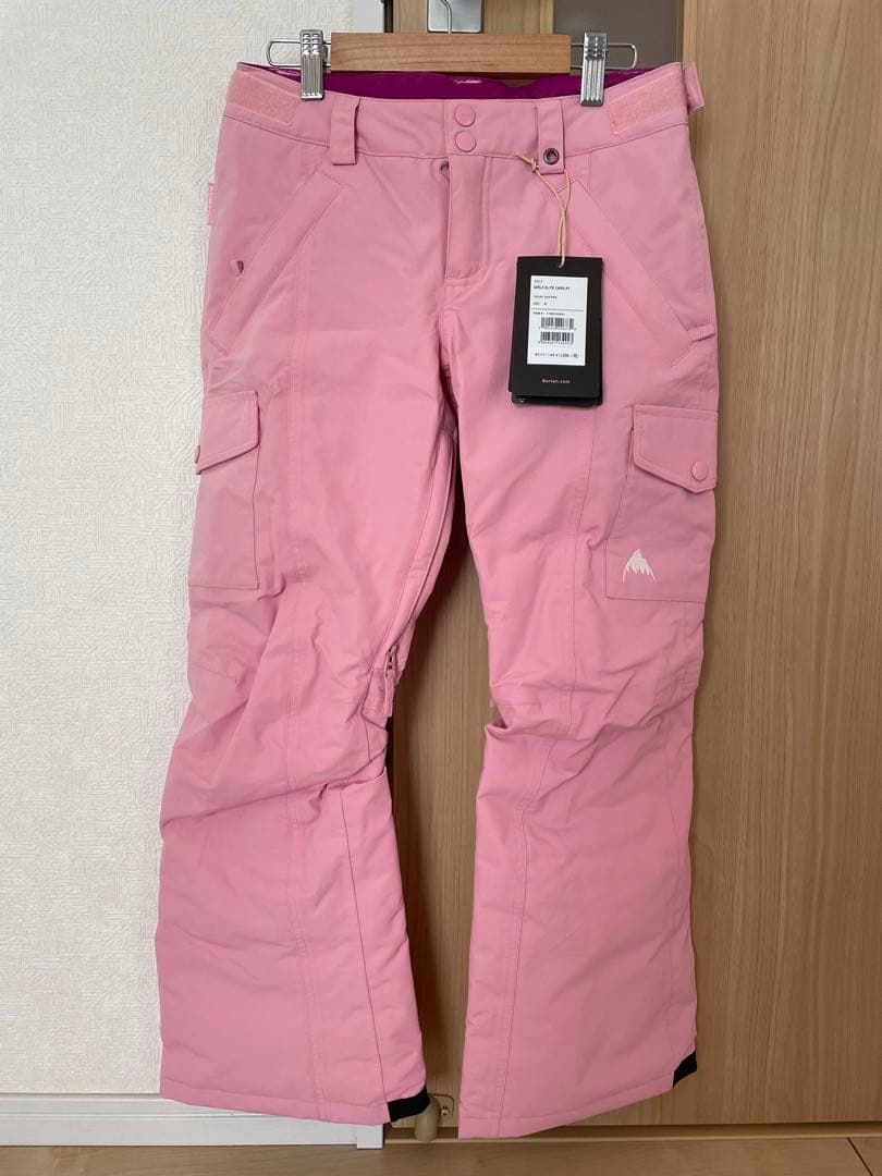 Burton バートン 子ども用 スキーウェア M 上下セット ネイビー/ピンク