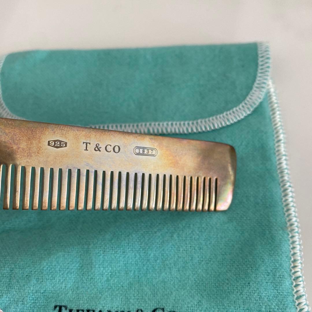 Tiffany & Co. 銀925 ベビーコーム ポーチ付き