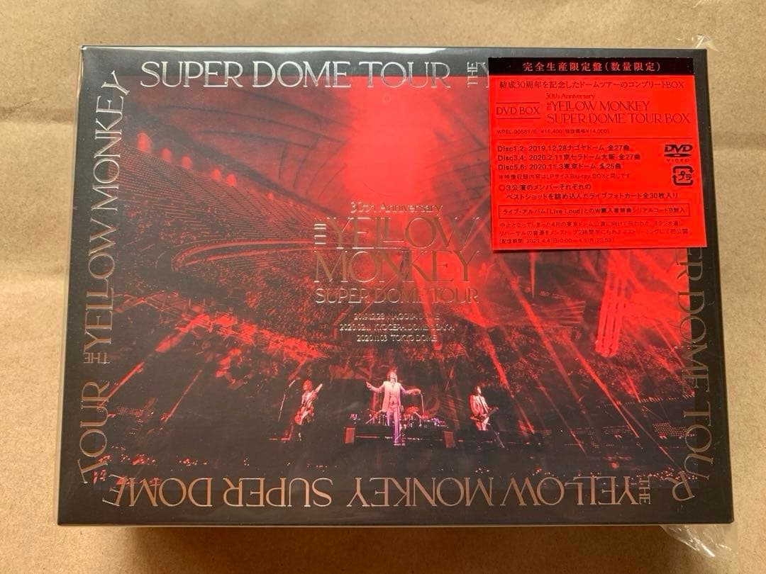 ミュージック THE YELLOW MONKEY DOME TOUR BOX