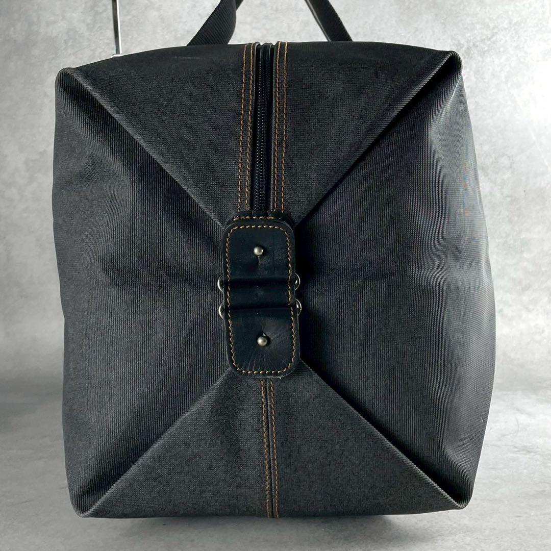 未使用　ダンヒル　ボストンバッグ　旅行　大容量　グレー　455