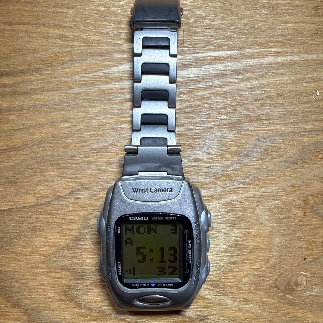 CASIO WQV-2 Wrist Camera デジタル腕時計　リストカメラ